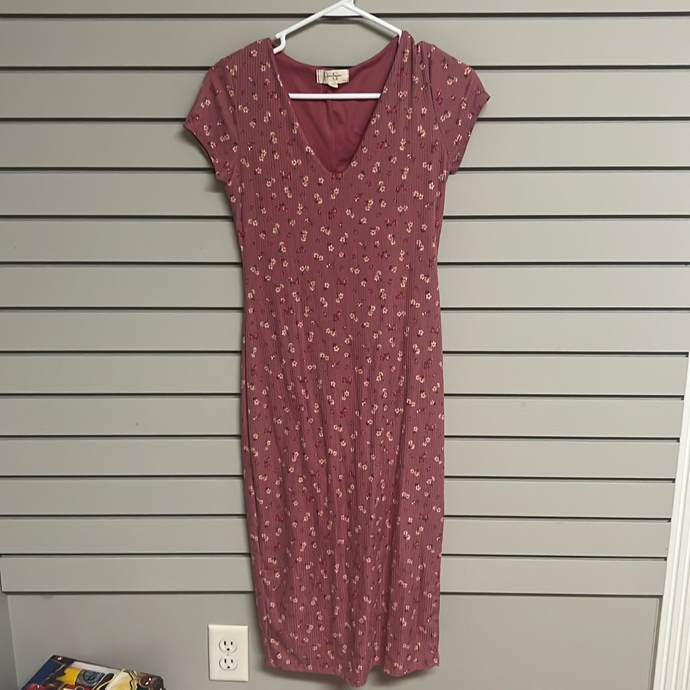 Jessica Simpson midi floral dress